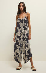 Flared Asha Floral Jumpsuit