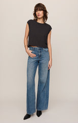 Flex Cropped Muscle Tee