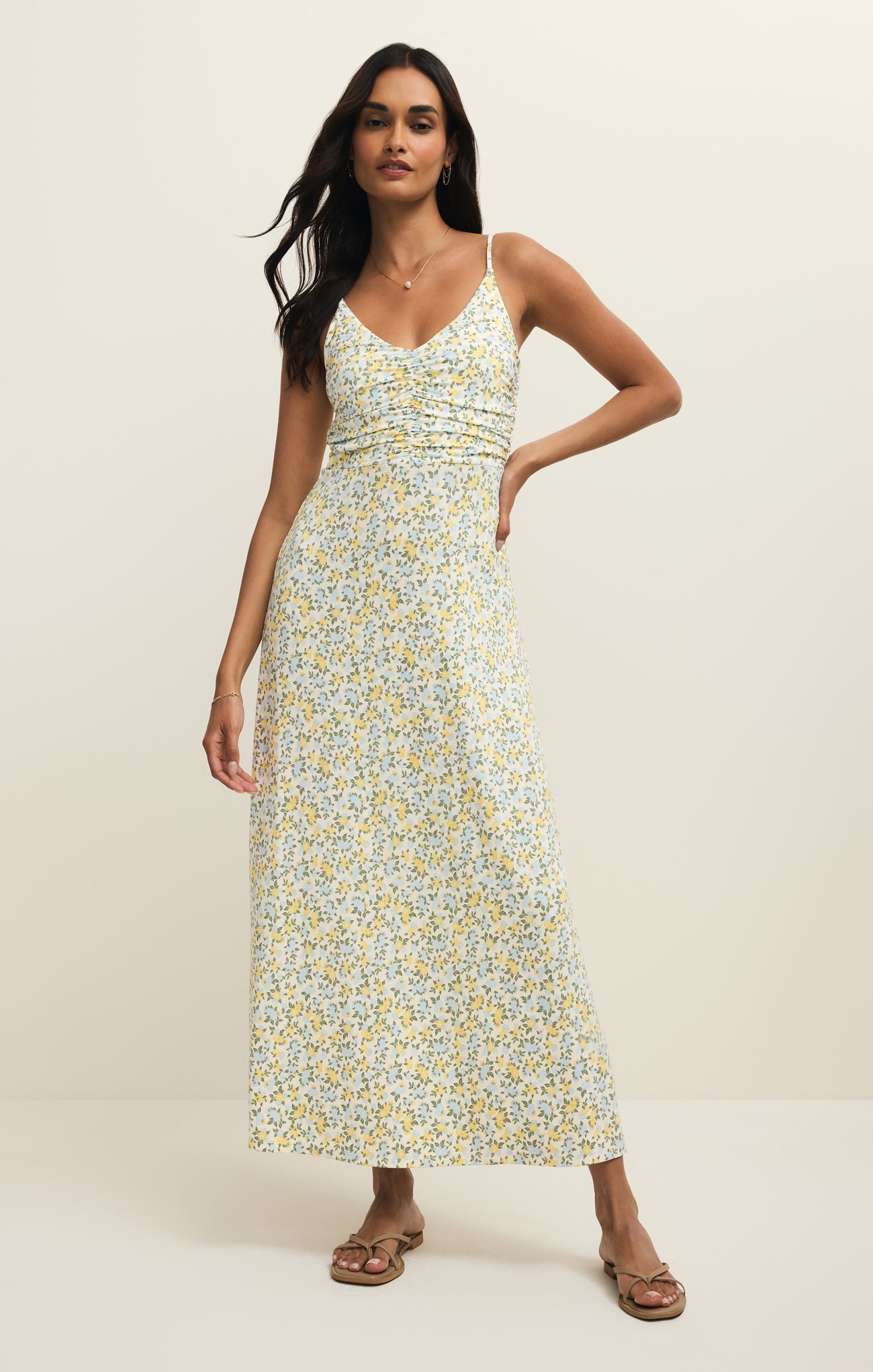 Faya Idra Ditsy Maxi Dress