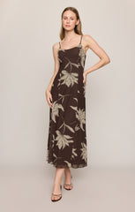 Charisma Floral Mesh Maxi Dress