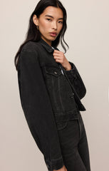 Daily Cropped Denim Jacket