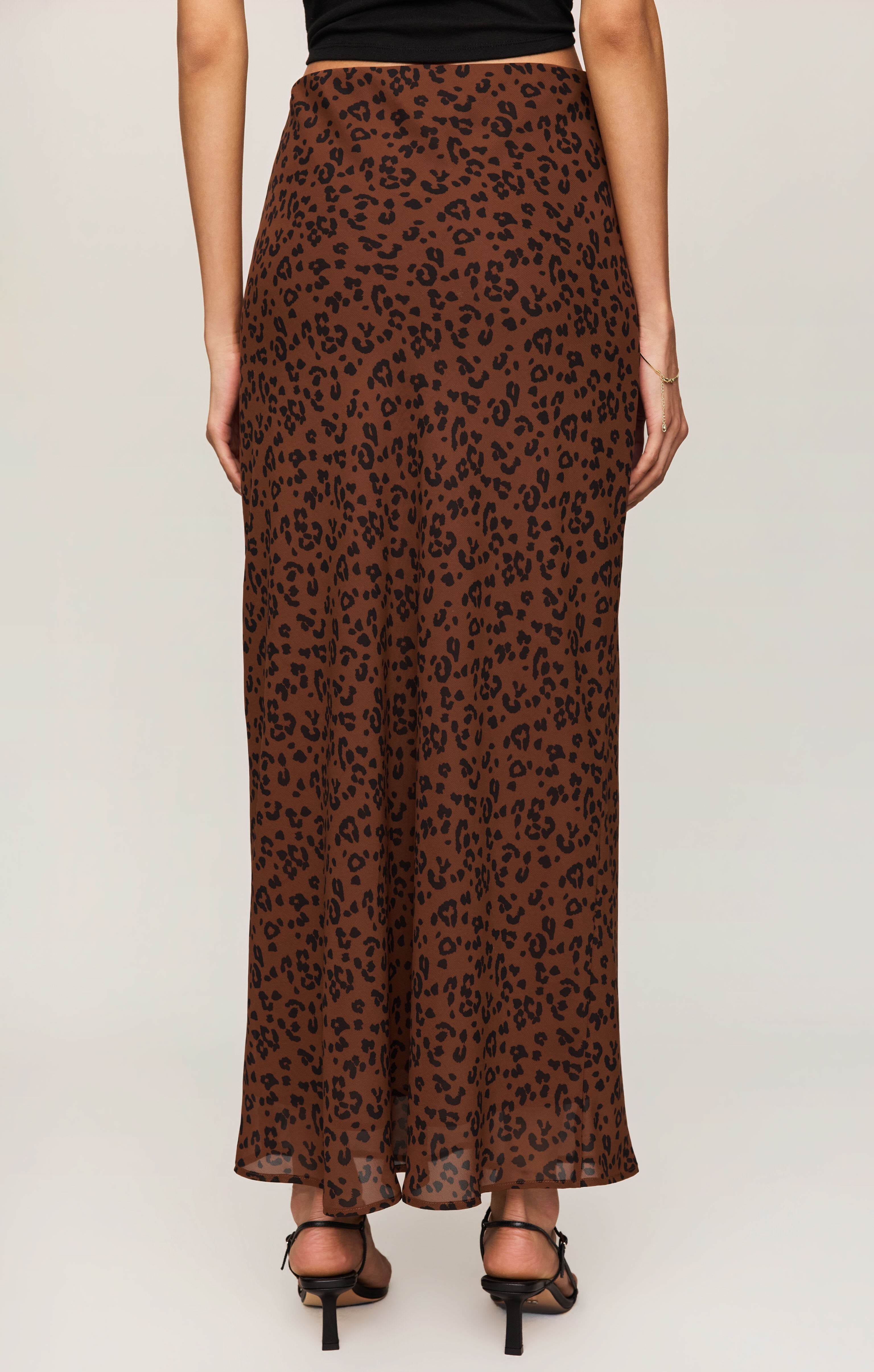 Europa Leopard Maxi Skirt