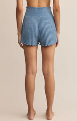Dawn Smocked Silky Rib Short