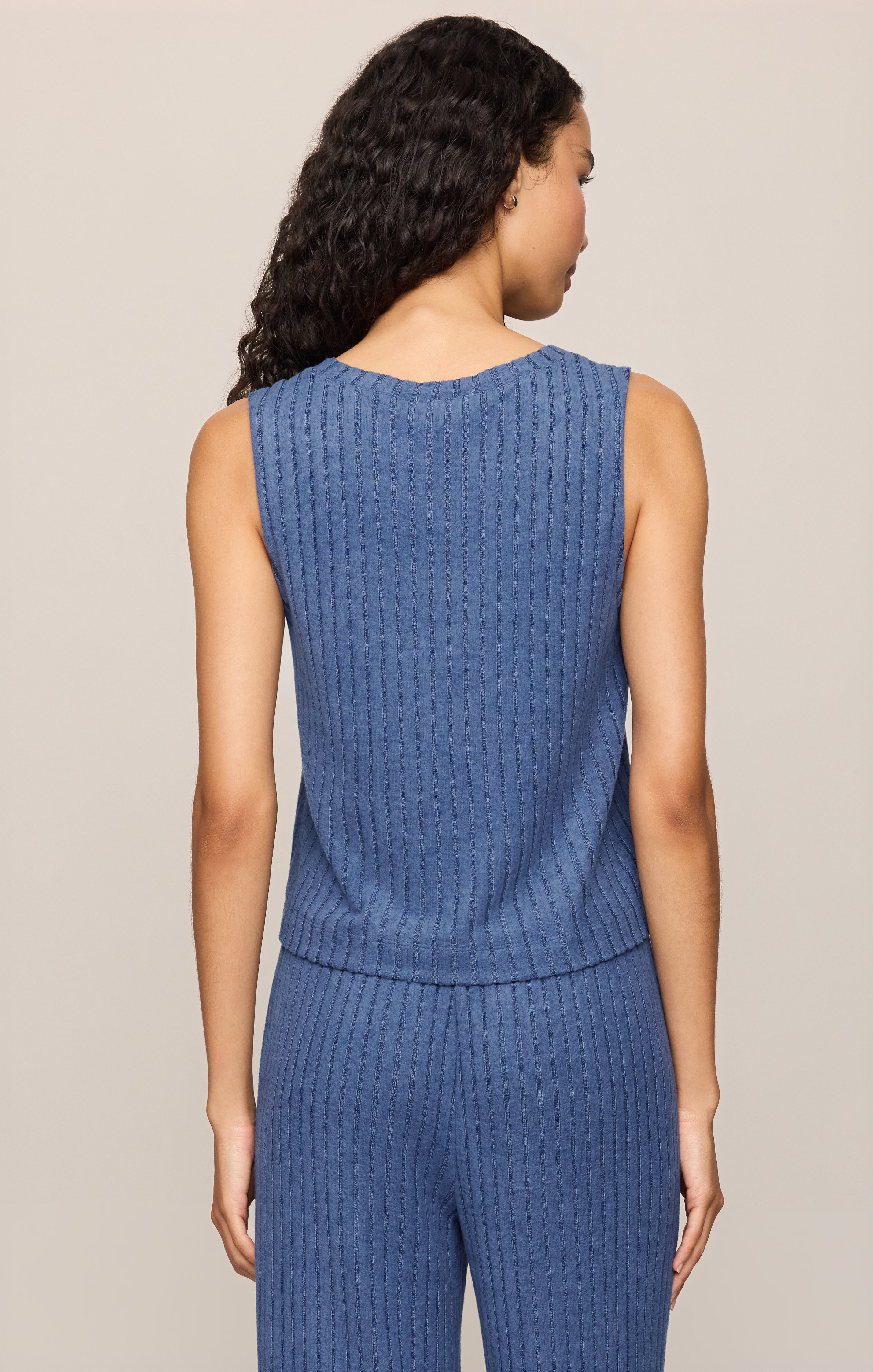 Sloane V-Neck Rib Tank