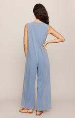 Solace Jersey Denim Jumpsuit