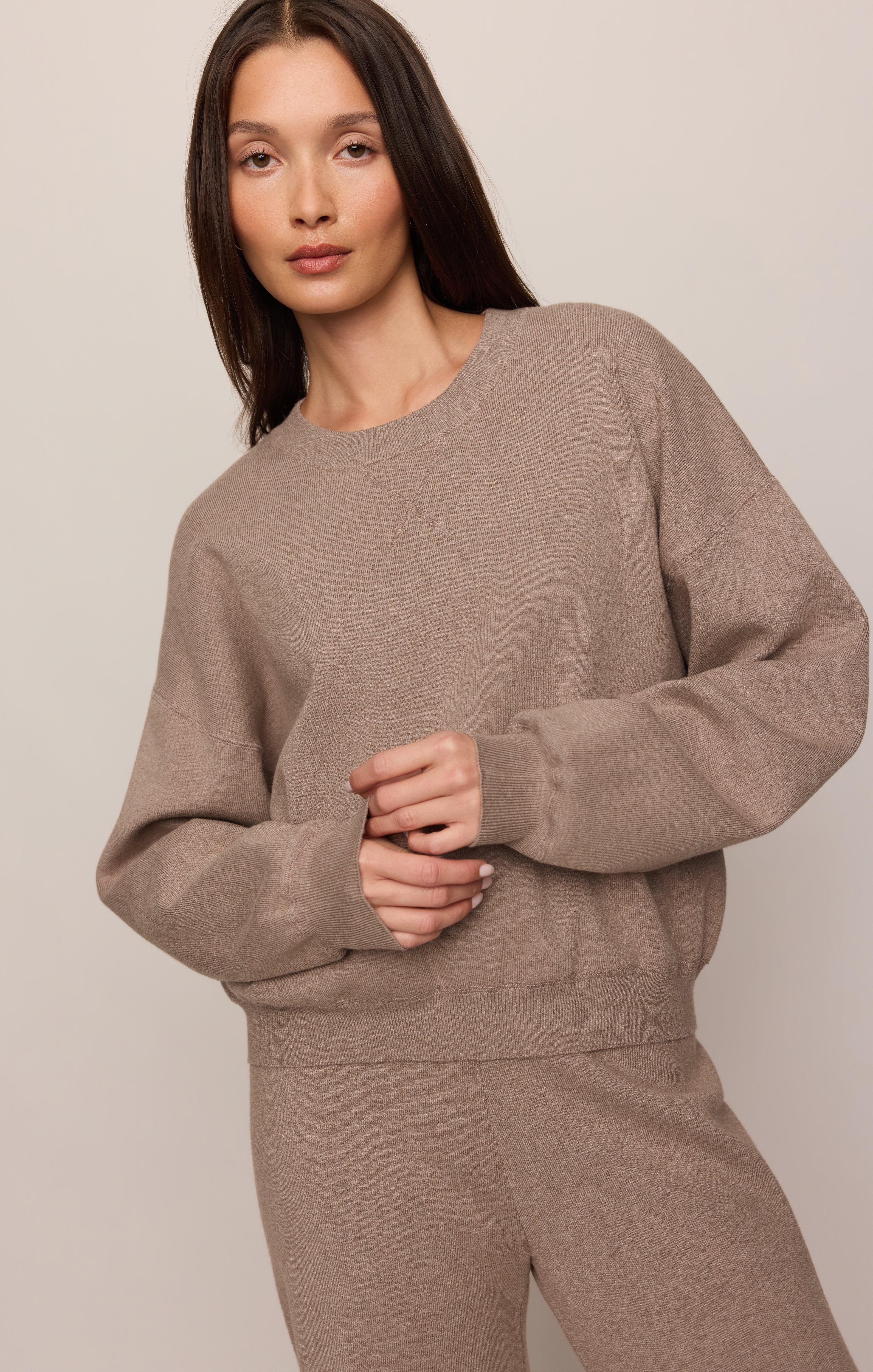 Take It Easy Wide Leg Sweater Pant