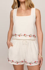 Charli Embroidered Tank